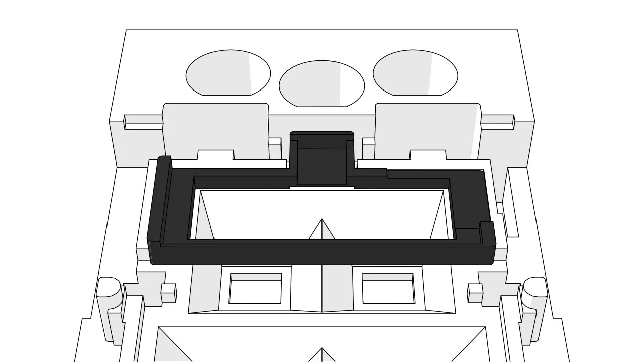 Base de la pantalla